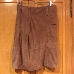 Beautiful suede skirt
